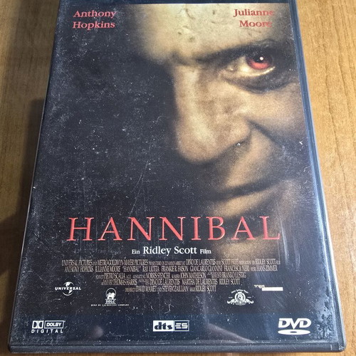 Hannibal Deluxe Widescreen Edition 2DVD like new, thriller
