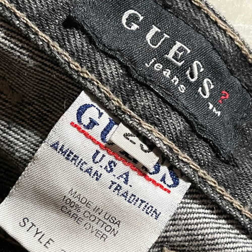 Vintage Guess American Tradition black denim pants like new