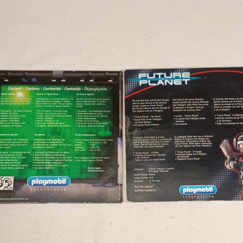 Playmobil DVD used, dubbed movies