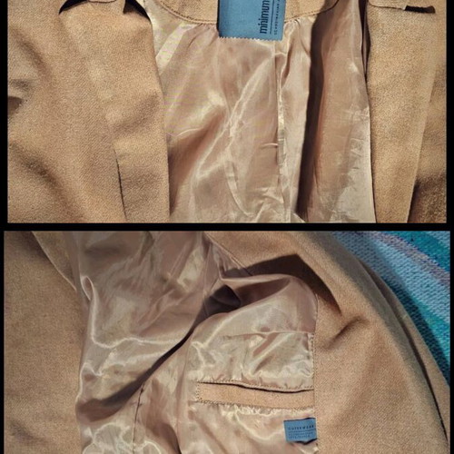 Vintage Minimum wool blend long coat like new, camel color