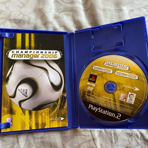 Championship Manager 2006 PS2 used with bonus demo cd