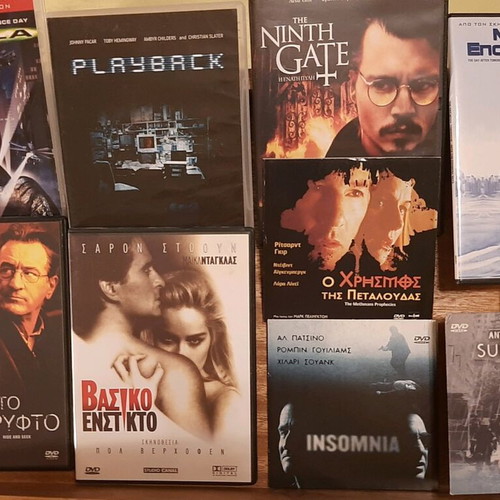 DVD 9 foreign movies like new, fantasy and thriller