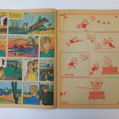 Lisette comic used, large format, 1969