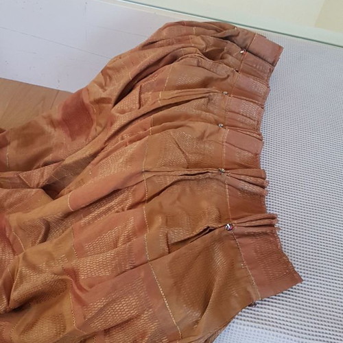 Curtain set used, two thin 150M×232Y and two thick 160M×265Y