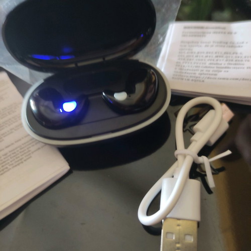 Wireless earbuds with LED display and type C charging new