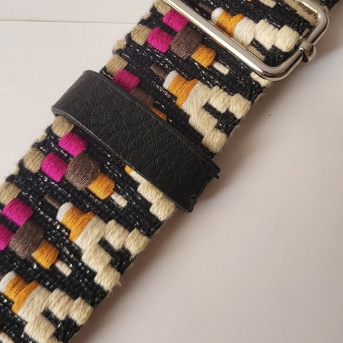 Desigual leather bag strap new, adjustable size, multicolor