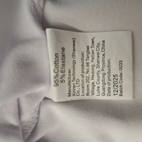 Girls' festive T-shirt size 11, white