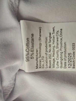 Girls' festive T-shirt size 11, white