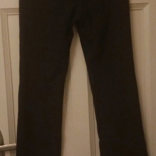 Pull & Bear High-Waisted Stretch Black Pants New Size M