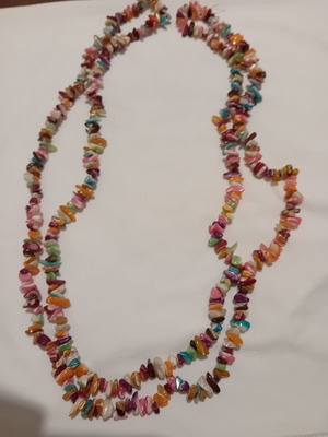 Long colorful necklace like new