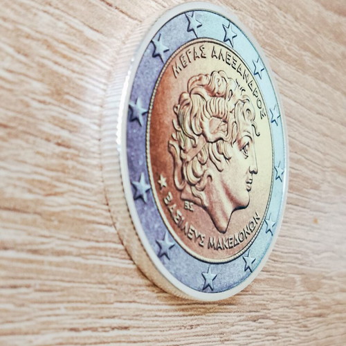 Commemorative Fantasy 2 Euro Coin Alexander the Great 1999 new