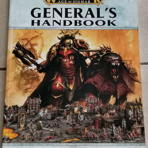 Warhammer Age of Sigmar General's Handbook 2017 like new