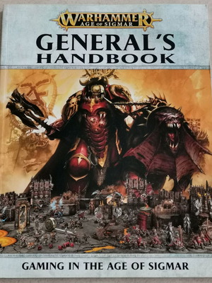 Warhammer Age of Sigmar General's Handbook 2017 like new