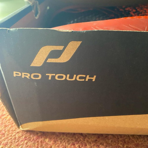 Pro Touch football sports shoes new, size 46, black orange