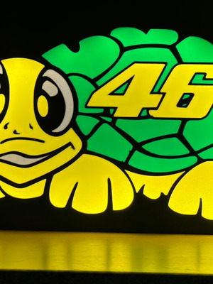 Valentino Rossi 46 φωτιστικό σαν καινούργιο, USB με διακόπτη