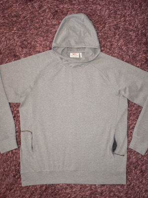 Fjallraven High Coast Hoodie men size XL used, gray