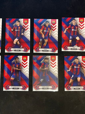 Blaugrana full set Barcelona team set 23/24 Topps like new