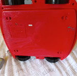 Toy used, not working with worn cable