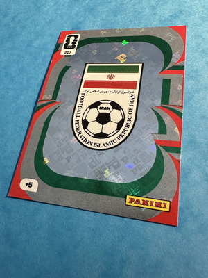 Panini Adrenalyn XL FIFA World Cup 2026 Iran Badge #227 new