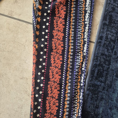 Boho pants Bershka like new, colorful, size XS