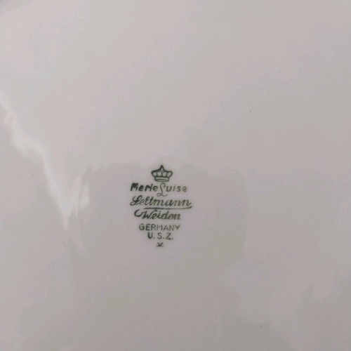 Seltmann Weiden Germany Merei Luise 1946 serving platter, 27cm