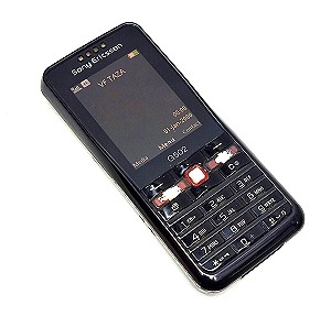 Sony Ericsson G502 Classic Κινητό τηλέφωνο Μαύρο-Καφέ Κλασικό Vintage Βασικό Απλό Κινητό Τηλέφωνο