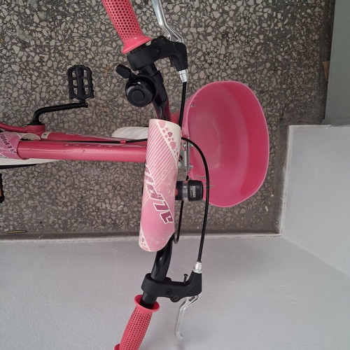 Alpina Beleno Girls 16" bike used with V-brakes and basket