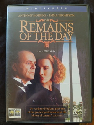 The Remains of the Day DVD by James Ivory, drama romance