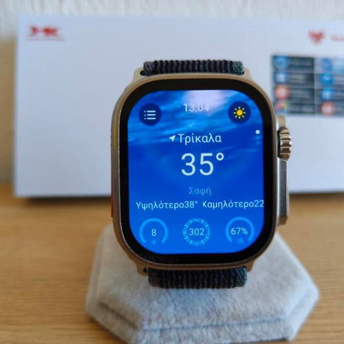 Smartwatch HK11 ULTRA 3 with AMOLED screen and 2 straps