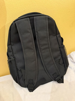 Backpack black with many pockets new