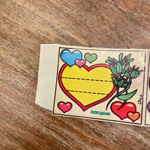 Katerina vintage stickers like new, set of 2