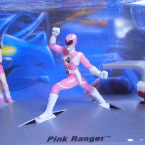 Power Rangers Micromachines Pink Ranger Galoob new sealed