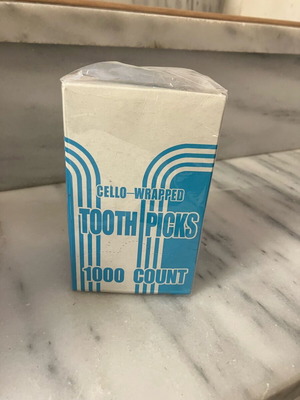 Toothpicks 1000 count sealed box new