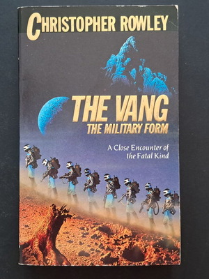 The Vang paperback μεταχειρισμένο, επιστημονικής φαντασίας βιβλίο από Christopher Rowley