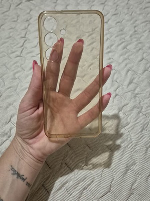 Samsung S'24 Transparent Case like new