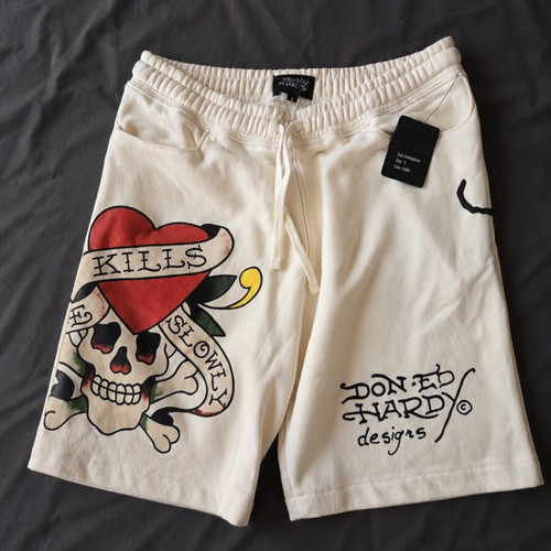 Ed Hardy Bermuda shorts new, beige, size S