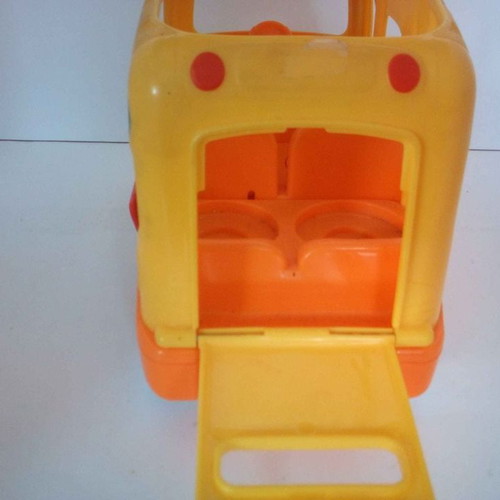 Leap Frog children's school bus used with figure