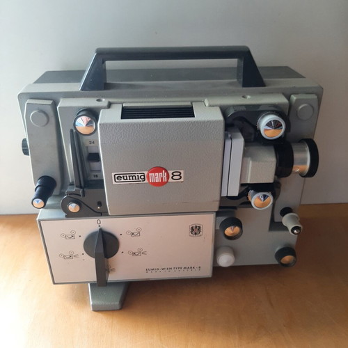 Euming Mark 8 Super8 Film Projector used, vintage 1960 Austria