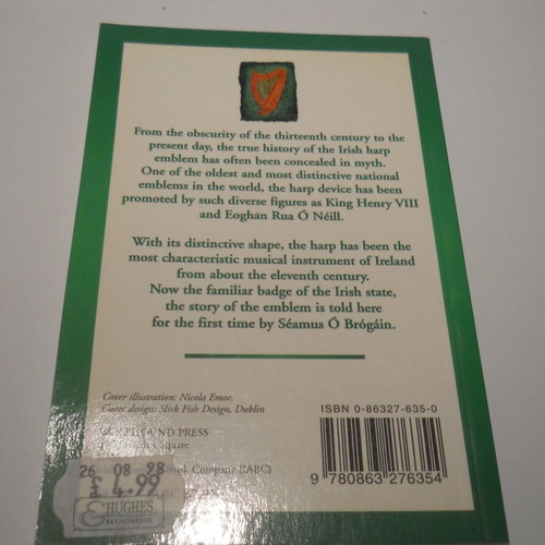 The Wolfhound Guide To The Irish Harp Emblem book like new