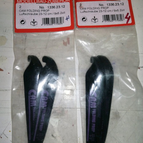 Graupner propellers new 23-12cm / 9x5 Zoll
