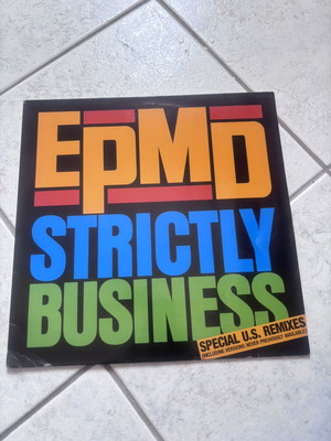 EPMD Strictly Business 12" vinyl single, special U.S. remixes
