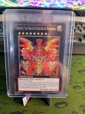 Hieratic Sun Dragon Overlord Of Heliopolis Limited Edition used Yu-Gi-Oh! card
