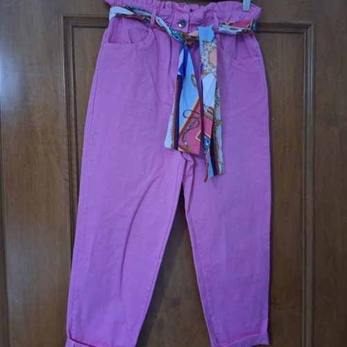 Women's pants one size bright pink new