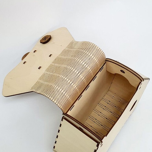 Wooden crossbody bag new with customizable engraving