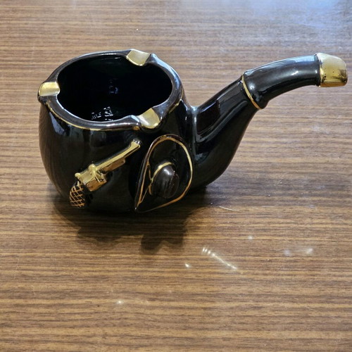 Cowboy Pipe Ashtray used