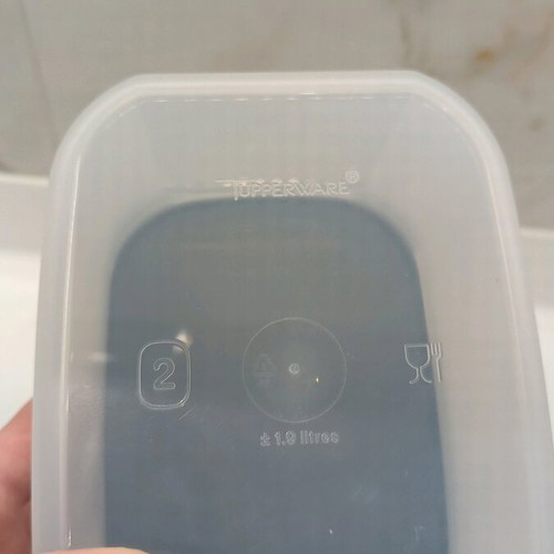 Tupperware set of three containers new, 1.9 liters and two 850ml