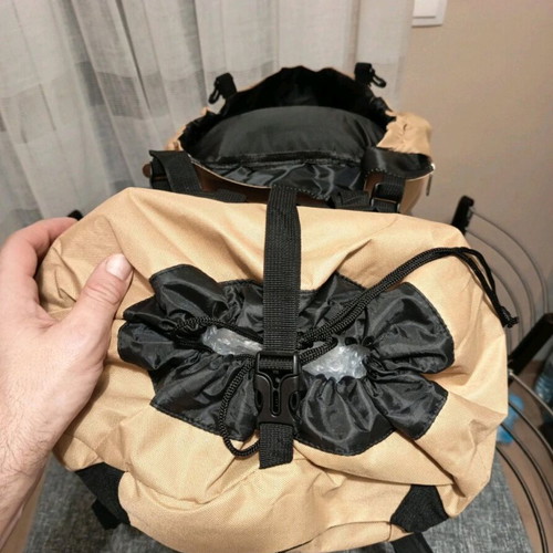 VidaXL Hiking Backpack 80L with Breathable Mesh, New