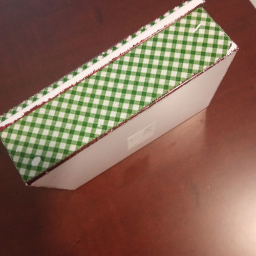 Iron box new, 19 by 13 cm