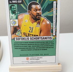 Panini Euroleague Donruss 2024-2025 Blue Marvels Autographed Schortsianitis Card