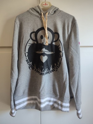 Paul Frank hoodie sweatshirt like new, size medium, gray